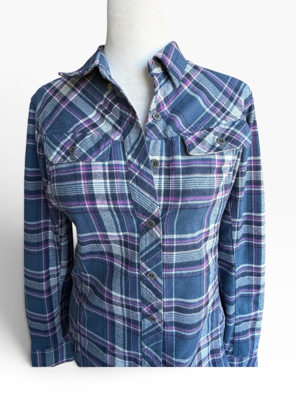 Simms Fishing Women’s Long Sleeve Button-Down Shirt Style Sz XS